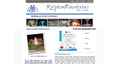 Desktop Screenshot of kriptonfountains.com